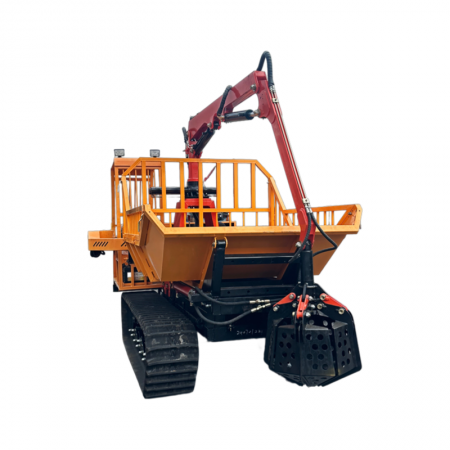 5 Ton Crawler Dumper útrist mei Crane Grab